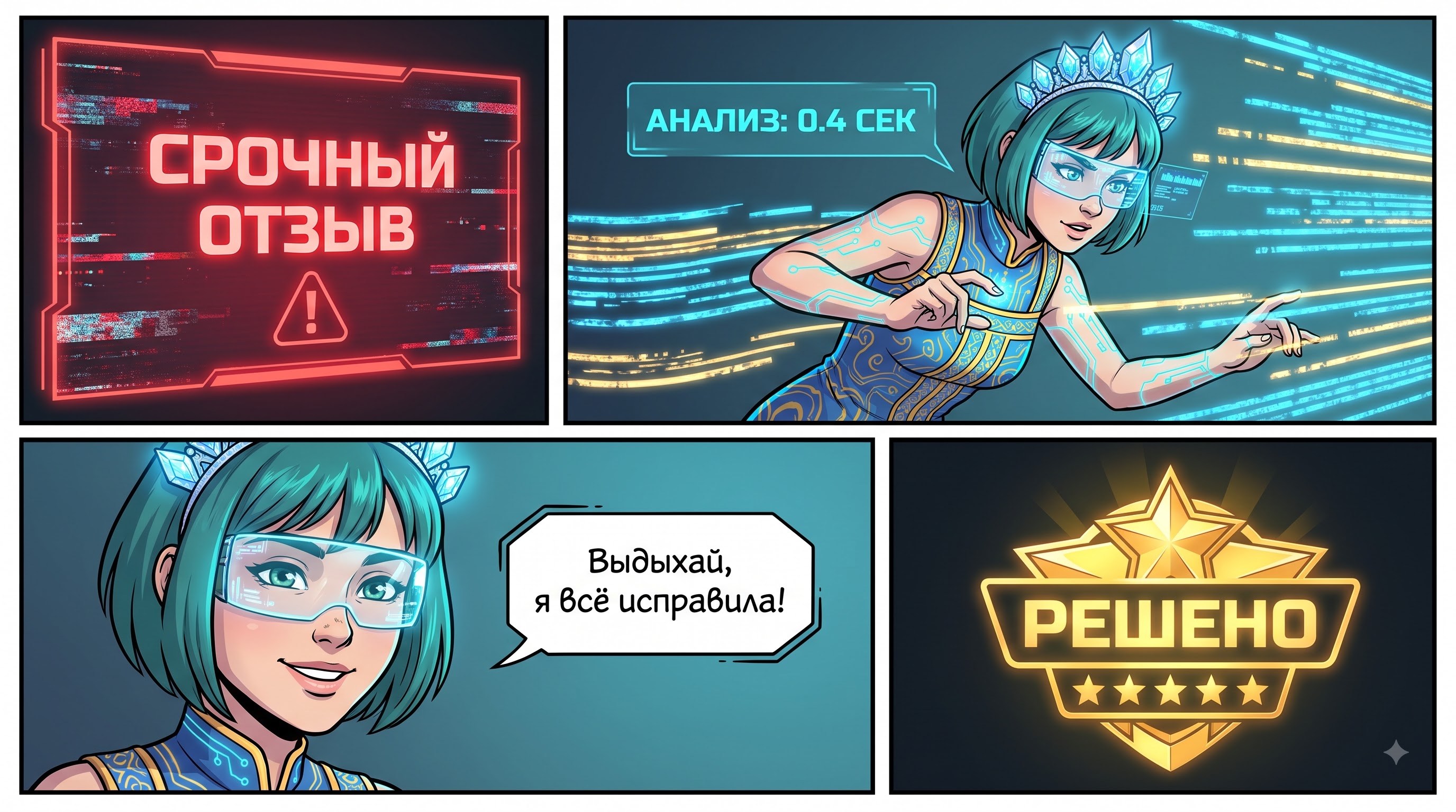 Саша — Выдыхай, я всё исправила!